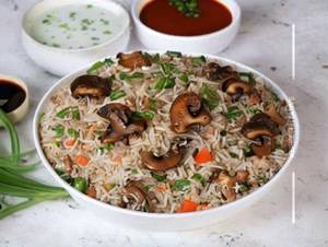 Mushroom Fried Rice