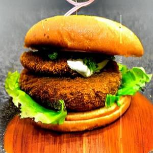 Mutton Momo Burger