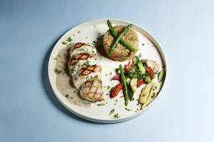 Stuffed Chicken Breast Meal