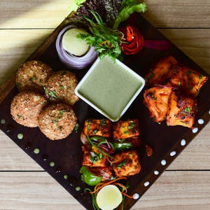 Veg Platter (5 Types Of 4 Pieces)