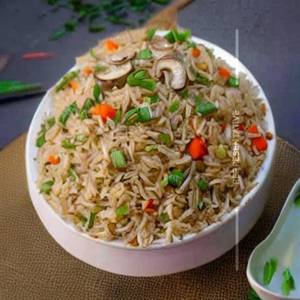 Schezwan Mushroom Fried Rice