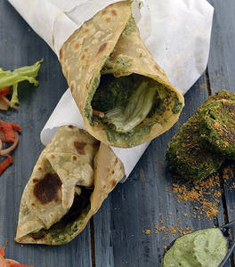 Hara Bhara Kebab Roll