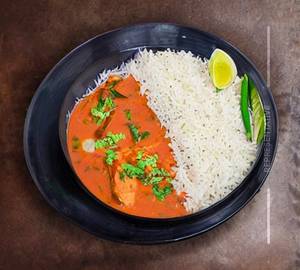 Fish Thai Curry Rice