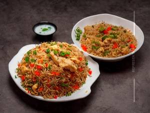 Chicken Triple Schezwan Fried Rice
