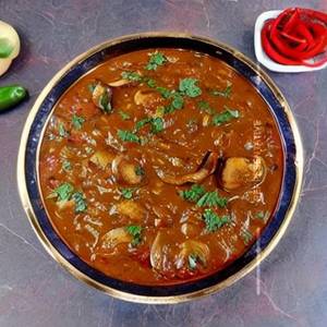 Mushroom Matar Masala