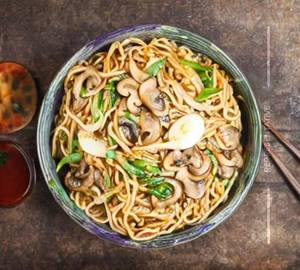 Mushroom noodles [hot & spicy]