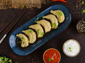 Paneer Steamed Momos [ 6 Pieces ]( Chef Special )