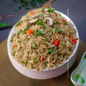 Schezwan Mushroom Fried Rice
