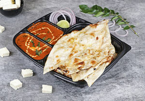 Butter Naan (2 Nos) + Paneer Butter Masala (half)