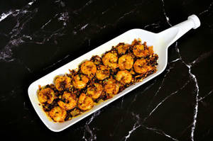 Butter Garlic Prawns Fried