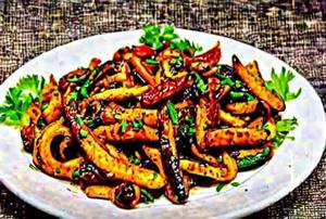 Squid Pepper Fry