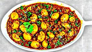 Egg Bhurji Curry