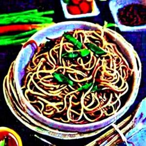 Paneer noodles [hot & spicy]