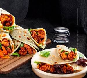 Crispy chicken wraps