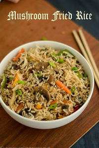 Mushroom Fried Rice