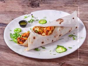 Paneer Burnt Garlic Roll