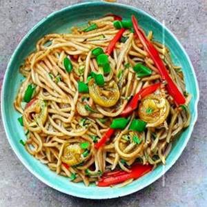 Fish Triple Schezwan Noodles