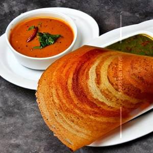 Pav Bhaji Mushroom Masala Dosa