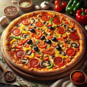 Cheese & Fresh Tomato Pizza ( Cheese St.Crust)