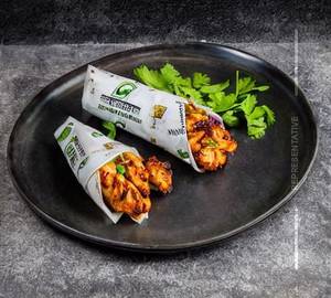 Barbecue Chicken Shawarma Roll
