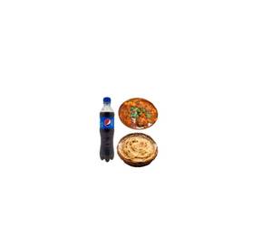 2 Pic Kerala Paratha Gobi manchurian gravy 250 ml &min pepsi