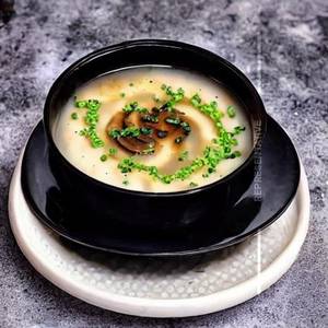 Veg Mushroom Cappuccino Soup