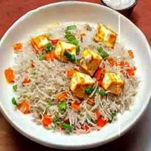 Egg Paneer Fried Rice