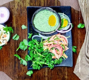 Veg Seekh Kebab Salad
