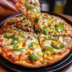 Spicy Corny Pizza (Cheese St.Crust)