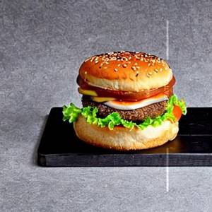 Double patty burger
