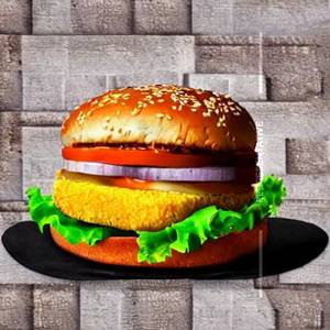 Paneer jalapeno burger                                                                                    