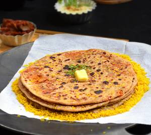 Aloo bhujiya paratha
