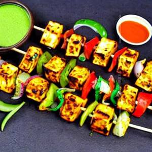 Paneer Hariyali Tikka
