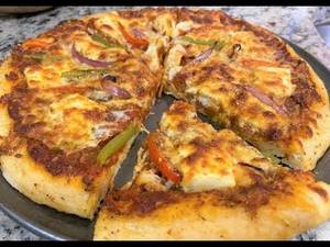 Pizza Kadai Paneer (Onion, Capsicum, Kadai Gravy)