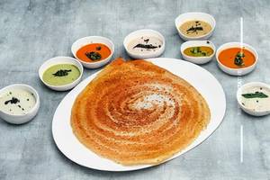 Cheese Mushroom Masala Dosa