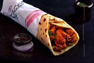 Double Chicken Kathi Roll