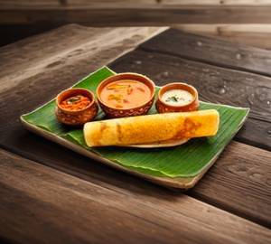 Onion masala dosa