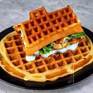 Chicken Waffle Sandwich