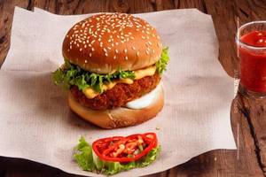 Spicy Schezwan Burger