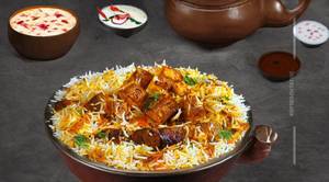 Pepper Paneer Hyderabadi Biryani