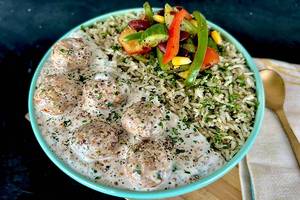 Blackpepper Roast Meatball Bowl