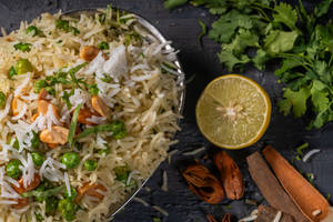 Green Peas Pulao