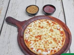 Jain Cheese & Paneer Pizza