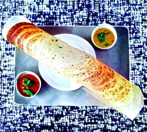 Rava Paneer Burji Masala Dosa