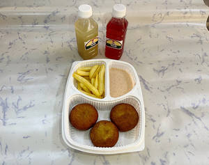 Upwas Pattice (3pcs) Fries Mini(combo 2)