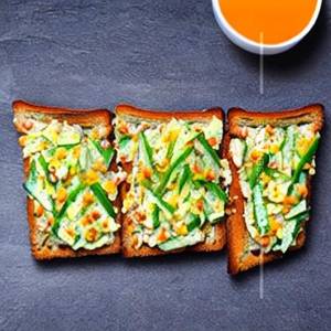 Veg Cheese Toast