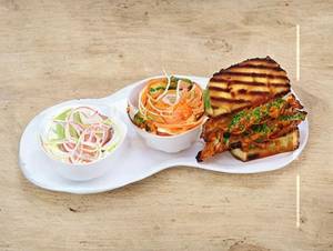 Paner Tikka Grilled Sandwich