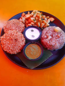 Sabudana Khichadi, Sabudana Vada, Fry Aloo Shivratri Special