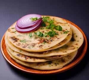 Pyaaz bhujiya paratha