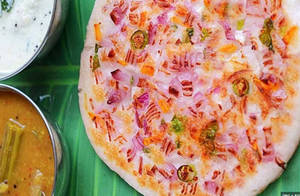Butter Onion Uttapam